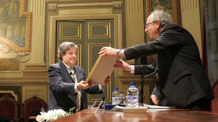 El catedràtic Jordi Alberch i Vié ingressa a la Reial Acadèmia de Ciències i Arts de Barcelona com a acadèmic electe