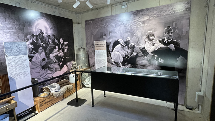 DIDPATRI museiza el refugio antiaéreo de Santa Coloma de Gramenet