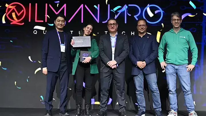 La spin-off de la UB Qilimanjaro Quantum Tech, reconeguda en el Mobile World Congress com la millor start-up digital del món