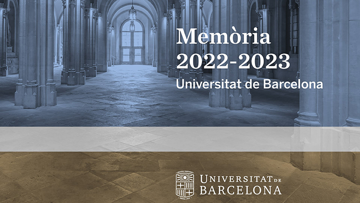 Ja es pot consultar la <i>Memòria 2022-2023</i>