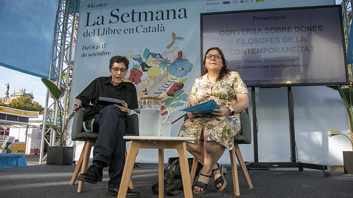Núria Sara Miras Boronat, entrevistada por Montserrat Crespín.