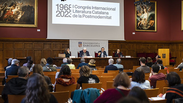 Imatge de la conferència inaugural.