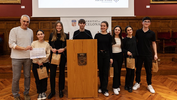 The team from Institut Pedralbes has won the competition.