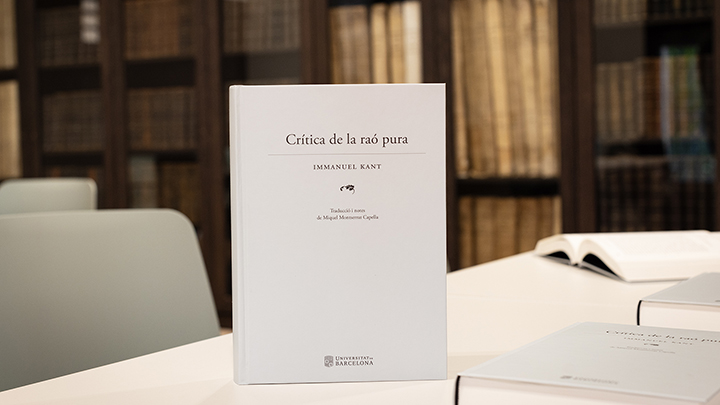 Primera traducció al català de la Crítica de la raó pura