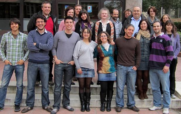 Una imatge de l'equip de recerca que coordina la Dra. Marta Cascante. 