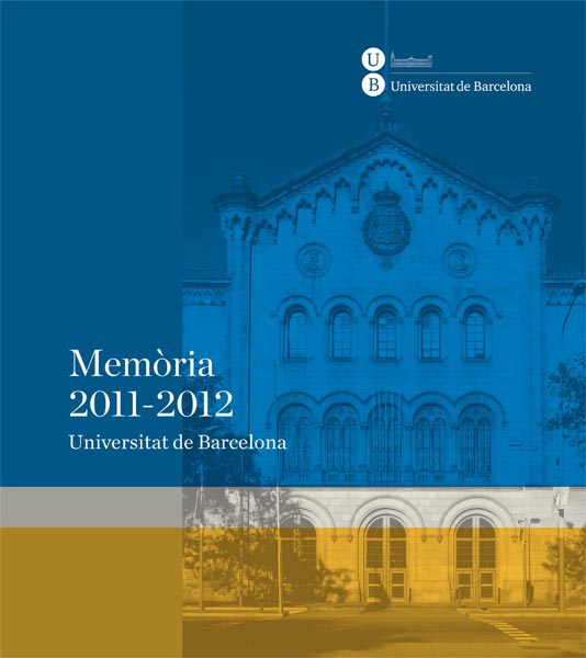 Portada de la ‘Memòria 2011-2012’.