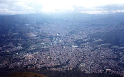 El municipi d’Itagüí està situat al sud de la Vall d’Aburrá, a Colòmbia.