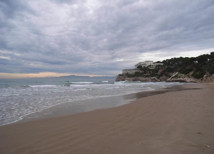 A la platja Llarga de Salou, l’equip científic de la UB va iniciar als anys vuitanta uns primers mostrejos de petxines amb finalitats científiques. 