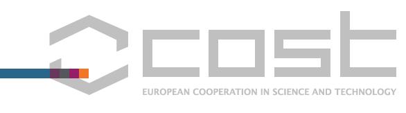 The University of Barcelona (UB) participates in three COST Actions (European Cooperation in Science and Technology) conferred in 2014.