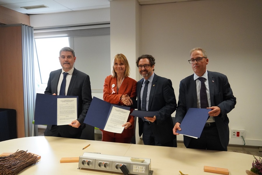 The aim of the agreement signed by the Sant Boi Town Council was presented in this city during the 1st Fair of Logistics 4.0.