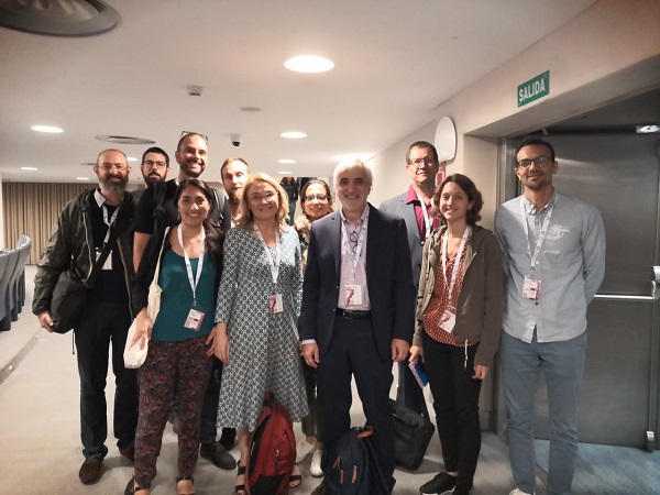 Professor Cristina Andrés-Lacueva and the director of InChianti project, Luigi Ferruci, along with the scientific team. 