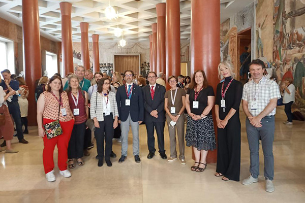 The rector of the University of Barcelona, Joan Guàrdia, and the vice-rector for Internationalization Policy, Raúl Ramos, went to the Italian city to attend the conference.