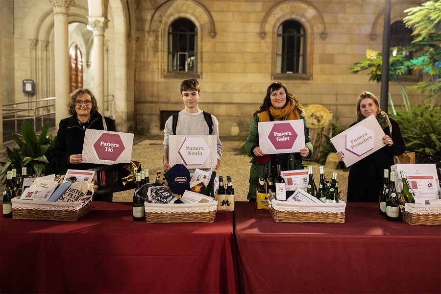 The winners of the eighth edition of this year's Solidarity Basket.