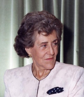 La Dra. Carmina Virgili, geòloga i una de les primeres dones catedràtiques de tot l’Estat.