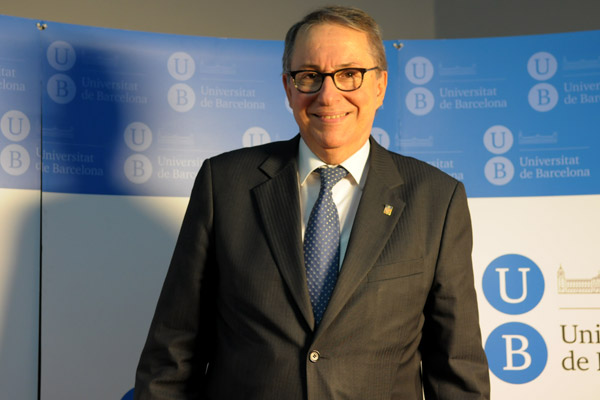 El Dr. Dídac Ramírez ha estat reelegit rector de la UB.