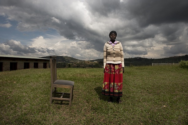 Ruanda. Murambi. Una supervivent hutu del genocidi de Ruanda del 1995. © Alfons Rodríguez