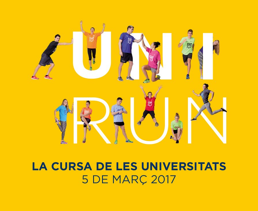 La tercera edició de la cursa Unirun tindrà lloc el diumenge 5 de març. 