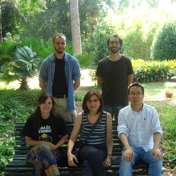 Equip del Grup de Recerca de Simulació Quàntica de Processos Biològics que lidera la investigadora Carme Rovira, al centre.