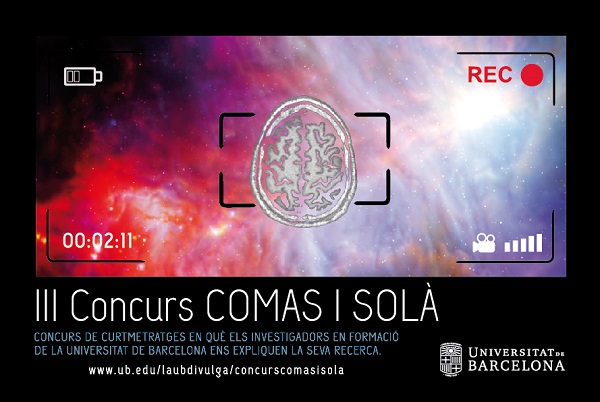 El Concurs Comas i Solà està organitzat conjuntament per l’Escola de Doctorat i la UCC+i de la UB.