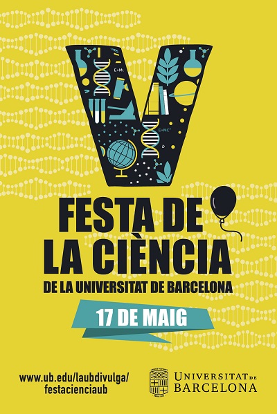La V Festa de la Ciència de la Universitat de Barcelona tindrà lloc el divendres 17 de maig, al matí, a l’Edifici Històric.