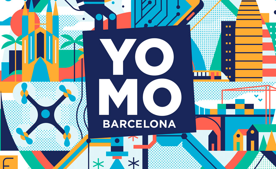 El YoMo, que s'emmarca en el Mobile World Congress, és un festival adreçat als joves que uneix ciència i tecnologia.