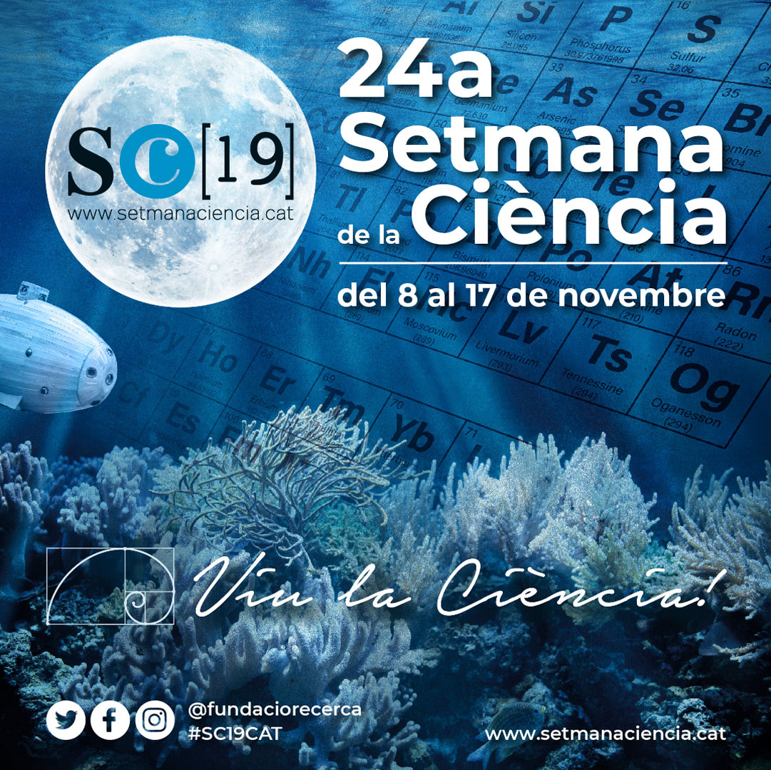 La 24a Setmana de la Ciència a Catalunya tindrà lloc del 8 al 17 de novembre.