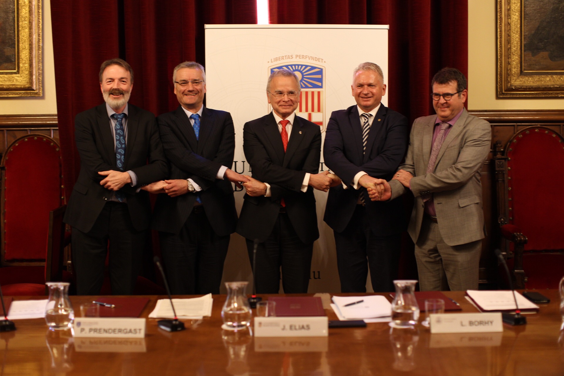 L'aliança CHARM-EU es va constituir a la Universitat de Barcelona el gener del 2019.
