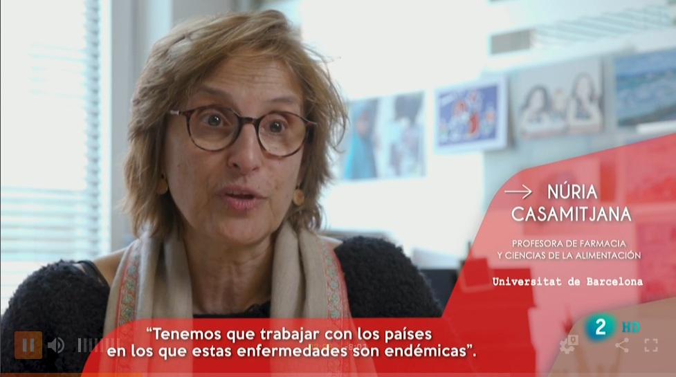 Núria Casamitjana, professora de la Facultat de Farmàcia i Ciències de l'Alimentació de la UB i directora de Formació a l'Institut de Salut Global Barcelona (ISGlobal).