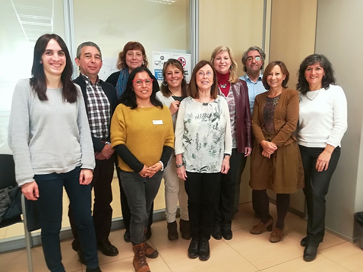 Grup de Recerca en Epidemiologia, Prevenció i Control de Malalties Transmissibles de la UB liderat per la catedràtica Àngela Domínguez.