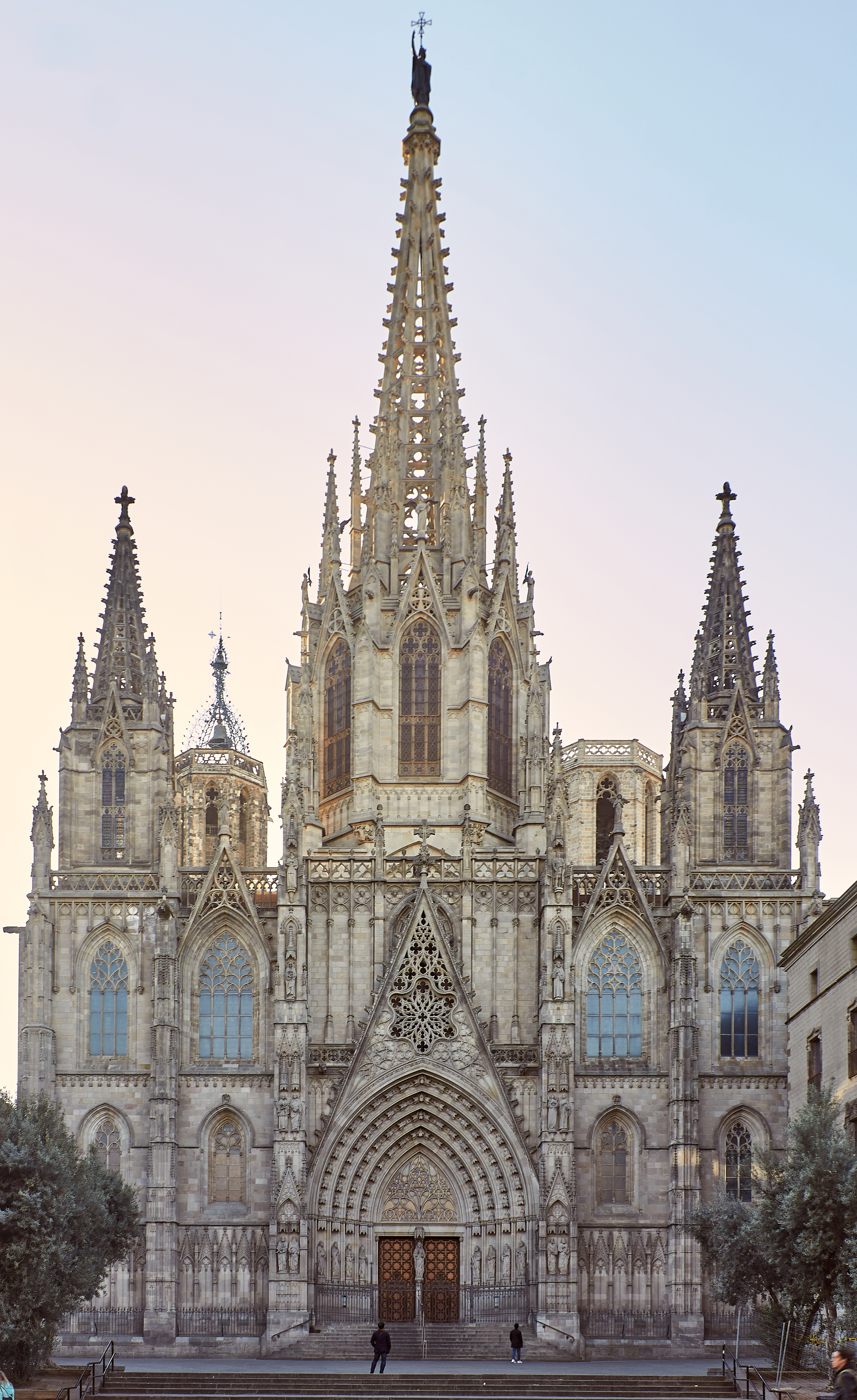 Façana de la catedral de Barcelona. © Catedral de Barcelona.