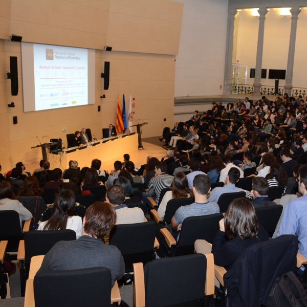 Imatge de la trobada de l'any passat, que va tenir lloc a la Facultat de Medicina i Ciències de la Salut de la UB.