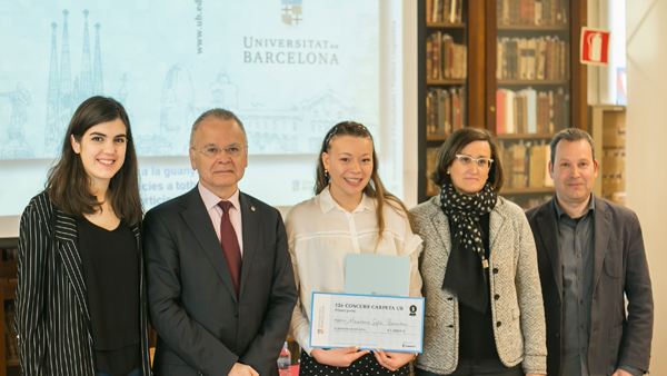 L’estudiant d’Administració i Direcció d’Empreses Macarena Sofia Bascuñán ha guanyat el concurs.