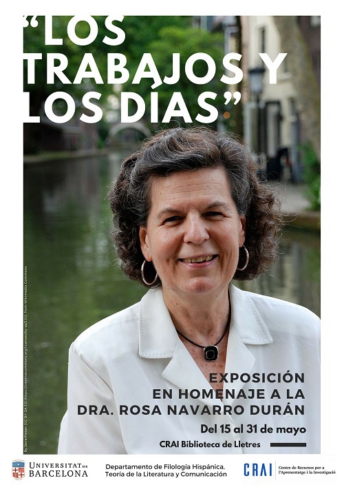 Exposició «Los trabajos y los días», homenatge a Rosa Navarro, del 15 al 31 de maig del 2018 