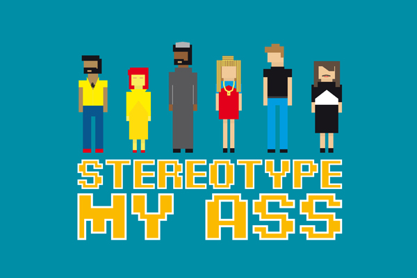 <i>Stereotype my Ass</i> vol fer reflexionar sobre la tendència a prejutjar sobre la base d’estereotips de gènere, origen o credo, i les conseqüències que això té en el fenomen de la discriminació laboral.