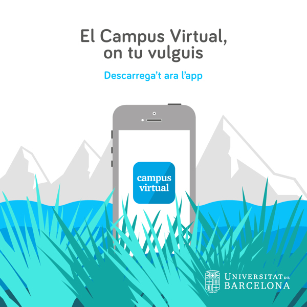 L’aplicació UB Campus Virtual està disponible per a dispositius Android i iOS.
