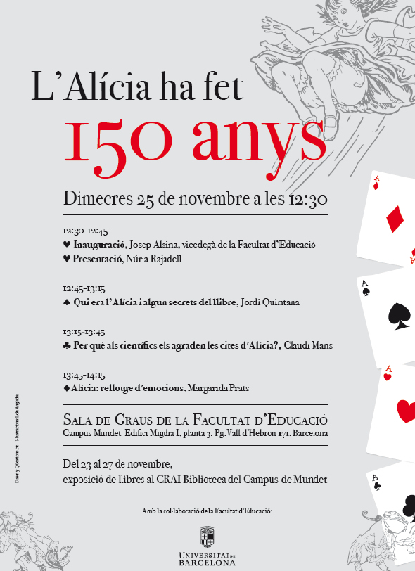 Jornada: «LʼAlícia ha fet 150 anys»