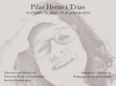 Acte en record de Pilar Heras i Trias