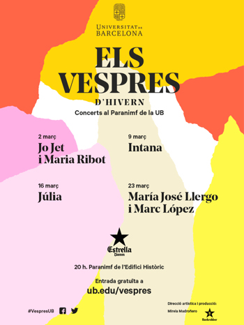 Els Vespres dʼHivern: «María José Llergo i Marc López»
