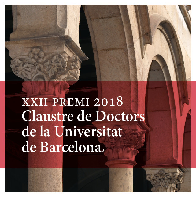 XXII Premi 2018 Claustre de Doctors de la Universitat de Barcelona