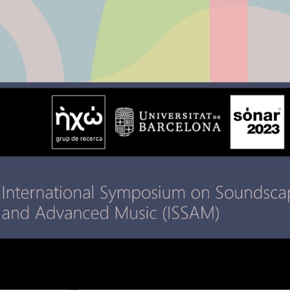 International Symposium on Soundscape, Advanced Music and AI, i Sónar 2023